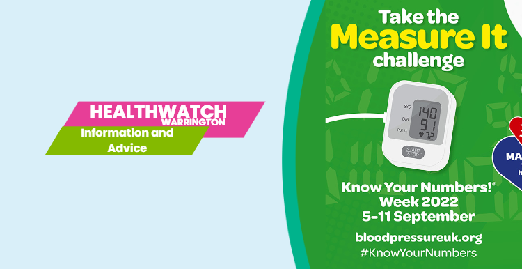 Healthwatch Warrington Advice and information