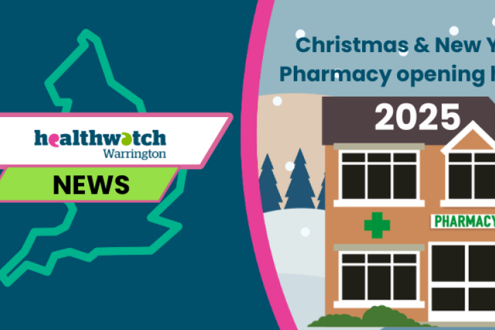 Christmas & New Year  Pharmacy Opening times 