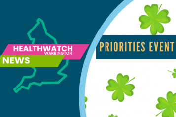 Healthwatch Warrington News Priorities 2022