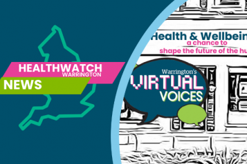 Healthwatch Warrington virtual voices health and wellbeing hub 