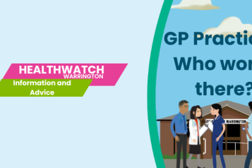 Healthwatch Warrington Advice and information: GP Practices Who works there?