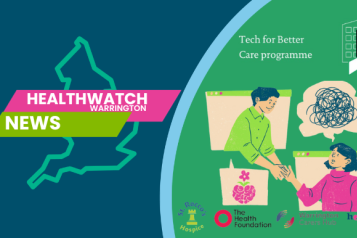 Healthwatch Warrington St Roccos Tech for better care