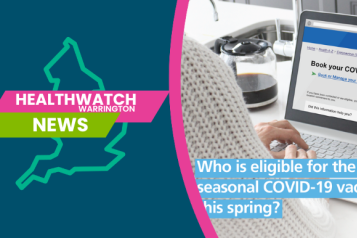 Healthwatch Warrington Spring Booster