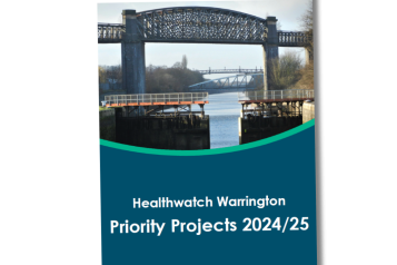 Healthwatch Warrington Priority Project 2024/25