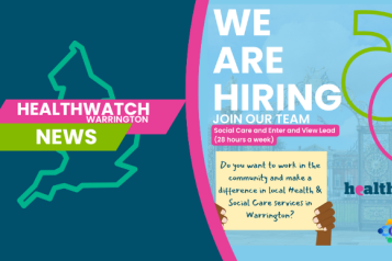 Healthwatch Warrington New job