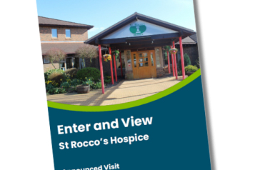 St Rocco's Hospice Enter & view report cover