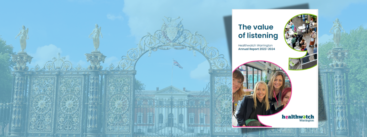 Healthwatch Warrington Annual Report 2023/24
