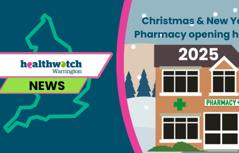 Christmas & New Year  Pharmacy Opening times 