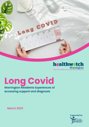 Healthwatch Warrington Long Covid